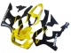 2000-2001 Honda CBR900RR 929 Motorcycle Fairings - Yellow Glossy Black