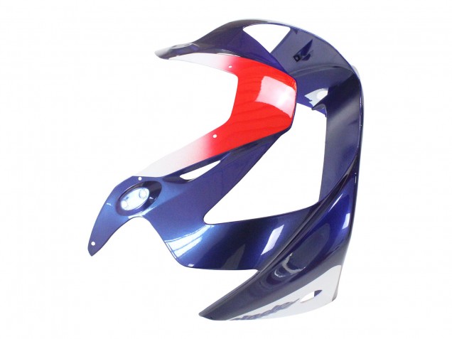 2000-2001 Honda CBR900RR 929 Motorcycle Fairings - White Red Blue