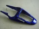 2002-2003 Honda CBR900RR 954 Motorcycle Fairing Kits - Blue Glossy Black