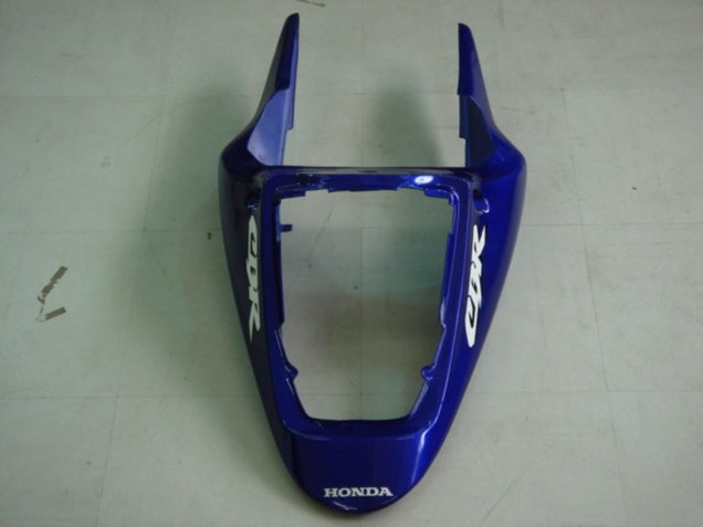 2002-2003 Honda CBR900RR 954 Motorcycle Fairings - Blue Yellow Glossy Black Telefonica MoviStar Castrol