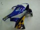 2002-2003 Honda CBR900RR 954 Motorcycle Fairings - Blue Yellow Glossy Black Telefonica MoviStar Castrol