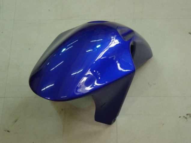 2002-2003 Honda CBR900RR 954 Motorcycle Fairings - Blue Yellow Glossy Black Telefonica MoviStar Castrol