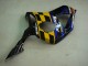 2002-2003 Honda CBR900RR 954 Motorcycle Fairings - Blue Yellow Glossy Black Telefonica MoviStar Castrol
