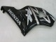 2002-2003 Honda CBR900RR 954 Motorcycle Fairings - Silver Glossy Black