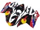 2007-2014 Ducati 848/1098/1198 Motorcycle Fairings - Glossy Black Yellow Blue Red Bull