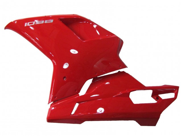 2007-2014 Ducati 1098 Motorcycle Fairing - Red