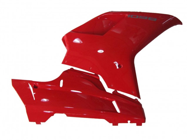 2007-2014 Ducati 1098 Motorcycle Fairing - Red