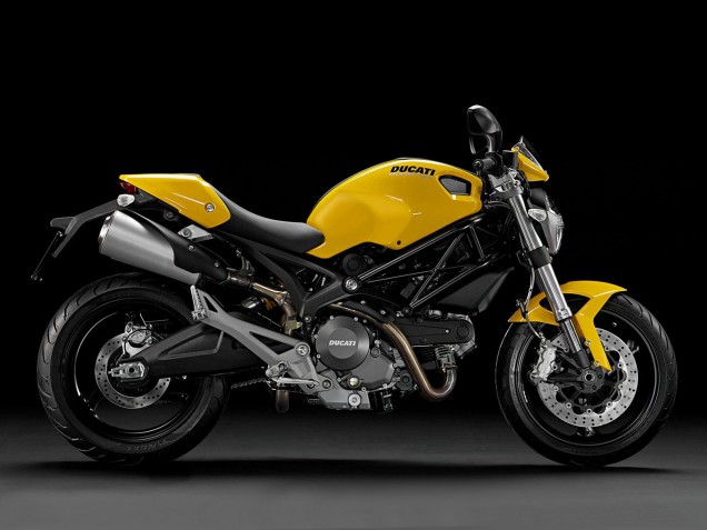 2008-2012 Ducati Monster 696 796 1100 1100S Motorcycle Fairings - Yellow