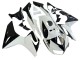2002-2006 Honda CBR125R Motorcycle Fairings - White Glossy Black
