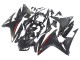 2016-2018 Honda CBR500R Motorcycle Fairings - Black Carbon Fiber Red