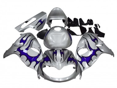 1998-2003 Suzuki TL1000R Motorcycle Fairings - Silver Blue