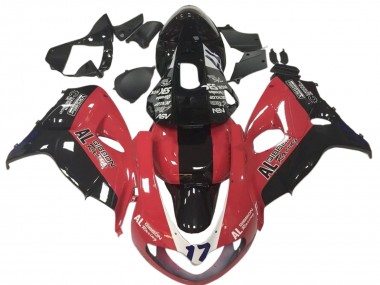 1998-2003 Suzuki TL1000R Motorcycle Fairings - Red Black Racing 17