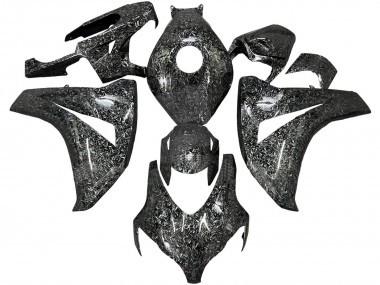 2008-2011 Honda CBR1000RR Motorcycle Fairings - Black Forged Carbon Fiber