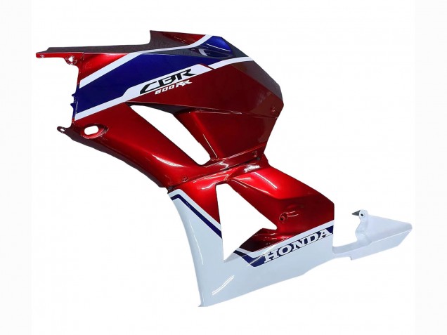 2013-2023 Honda CBR600RR Motorcycle Fairings - White Red Blue HRC