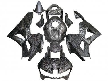 2013-2023 Honda CBR600RR Motorcycle Fairings - Black Forged Carbon Fiber