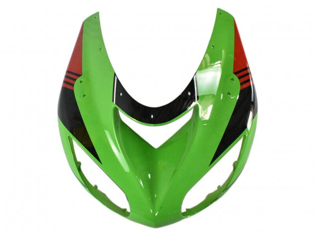 2006-2007 Kawasaki ZX10R Motorcycle Fairings - Green Grey Red Black Yellow