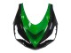 2012-2024 Kawasaki ZX14R ZZR1400 Motorcycle Fairing Kits - Green Glossy Black