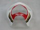 2000-2002 Suzuki GSXR1000 Motorcycle Fairings - White Red Lucky Strike