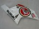 2000-2002 Suzuki GSXR1000 Motorcycle Fairings - White Red Lucky Strike