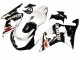 2000-2002 Suzuki GSXR1000 Motorcycle Fairings - White Glossy Black Red