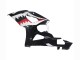 2005-2006 Suzuki GSXR 1000 Motorcycle Fairings - Glossy Black Red White Shark