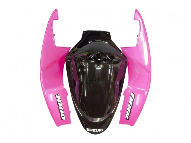 2005-2006 Suzuki GSXR 1000 Motorcycle Fairings - Glossy Black Pink