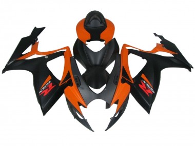 2004-2005 Suzuki GSXR 600 / GSXR 750 Motorcycle Fairings - Red Black