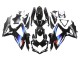 2008-2010 Suzuki GSXR 600 / GSXR 750 Motorcycle Fairings - Glossy Black Blue
