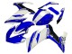 2015-2018 Yamaha YZF R3/R25 Motorcycle Fairings - White Blue Black Racing