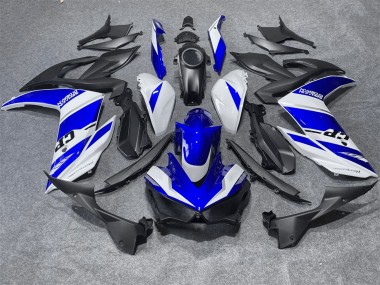 2015-2018 Yamaha YZF R3/R25 Motorcycle Fairings - White Blue