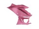 2022-2024 Yamaha YZF R3/R25 Motorcycle Fairing - Pink Black