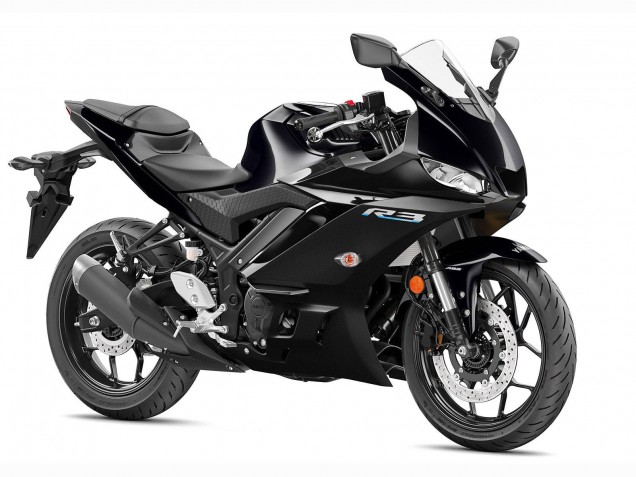 2022-2024 Yamaha YZF R3/R25 Motorcycle Fairing - Glossy Black