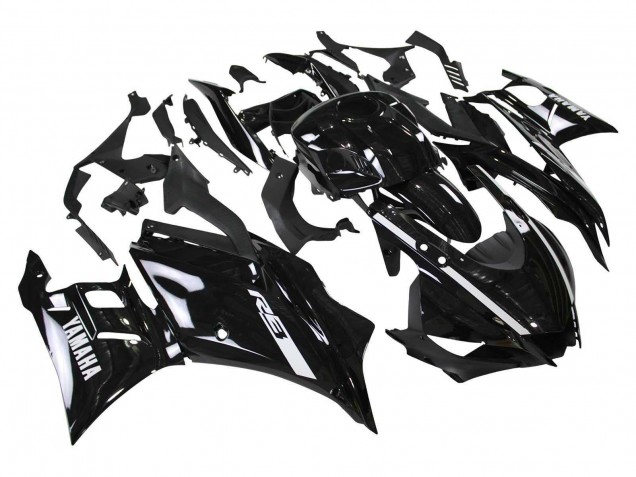 2022-2024 Yamaha YZF R3/R25 Motorcycle Fairings - Glossy Black