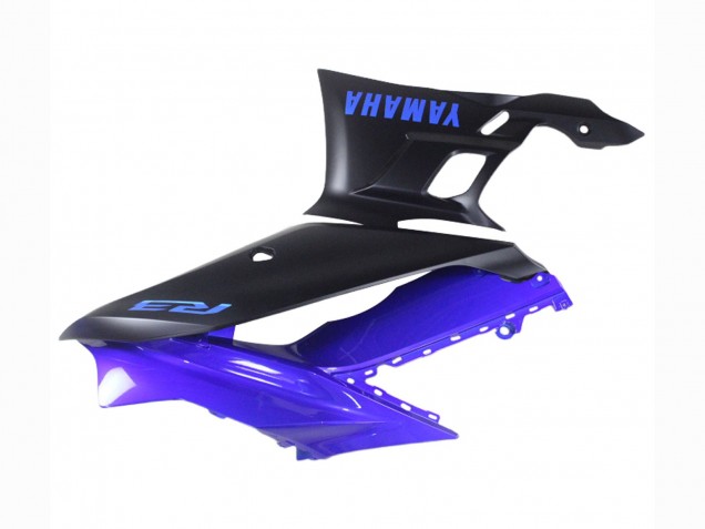 2022-2024 Yamaha YZF R3/R25 Motorcycle Fairing - Blue Matte Black