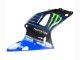 2000-2001 Yamaha YZF 1000 R1 Motorcycle Fairings - Blue Black Green Monster Yamalube ENEOS 46