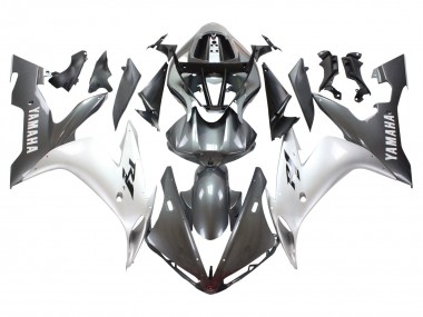 2004-2006 Yamaha YZF 1000 R1 Motorcycle Fairings - Silver Grey
