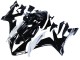 2004-2006 Yamaha YZF 1000 R1 Motorcycle Fairings - Glossy Black White Motul