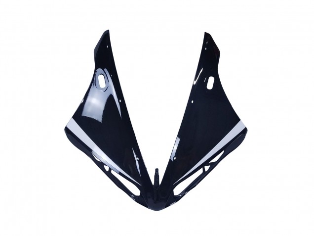 2004-2006 Yamaha YZF 1000 R1 Motorcycle Fairings - Glossy Black White Motul