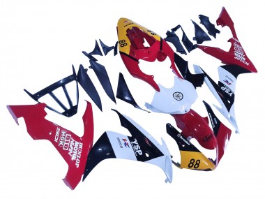 2004-2006 Yamaha YZF 1000 R1 Motorcycle Fairings - Yellow Red White Black YSP 88