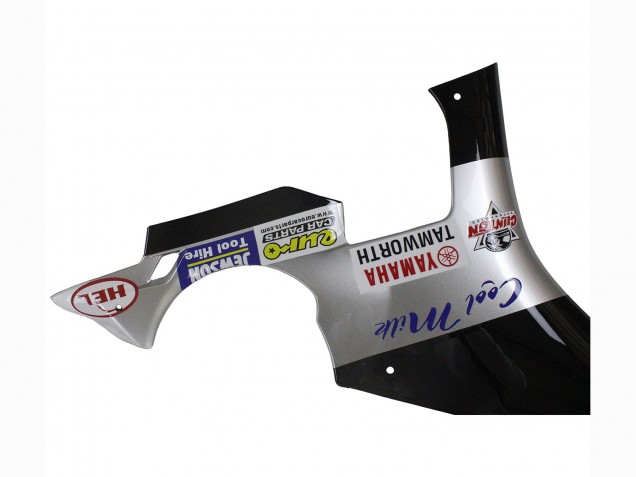 2015-2019 Yamaha YZF 1000 R1 Motorcycle Fairing - White Red Black Milwaukee