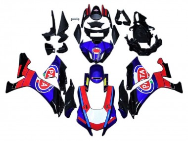 2020-2025 Yamaha YZF 1000 R1 Motorcycle Fairings - Blue Red Yellow Black Pata