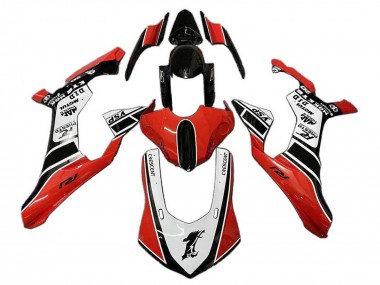 2020-2025 Yamaha YZF 1000 R1 Motorcycle Fairing - White Red Black