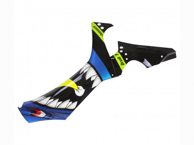 2020-2025 Yamaha YZF 1000 R1 Motorcycle Fairings - Blue Green Black Shark