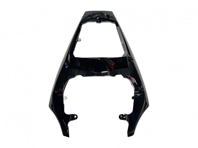 2005 Yamaha YZF 600 R6 Motorcycle Fairings - Black with Red Flame