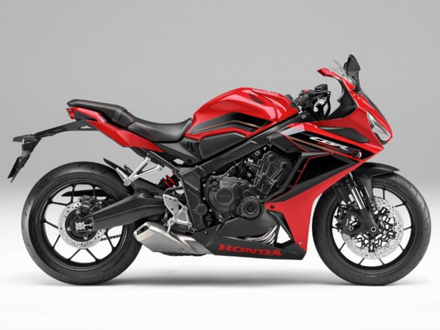 2021-2023 Honda CBR650R Motorcycle Fairings - Red Black