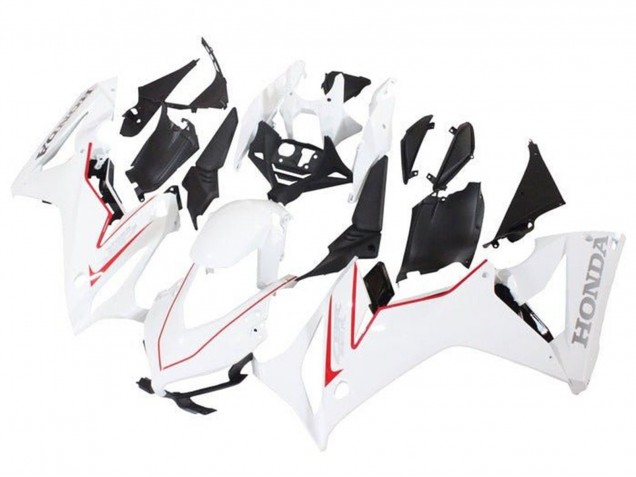 2021-2023 Honda CBR650R Motorcycle Fairings - White Red Black
