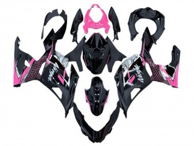 2018-2024 Kawasaki Ninja 400 Motorcycle Fairing - Glossy Black Pink White
