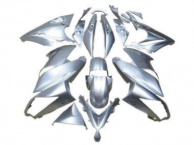 2009-2011 Kawasaki Ninja 650 EX650 Motorcycle Fairings - Silver