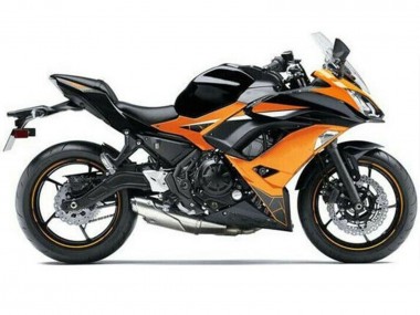 2017-2019 Kawasaki Ninja 650 EX650 Motorcycle Fairings - Orange Black