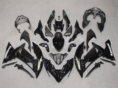 2017-2019 Kawasaki Ninja 650 EX650 Motorcycle Fairings - Black White Green White